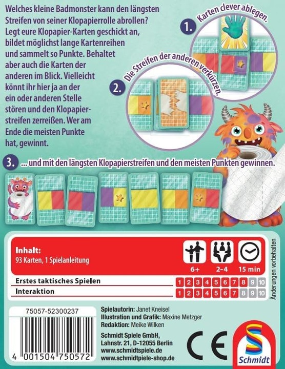 Immagine prodotto Schmidt Spiele Rotolo di mostro (d) (Tedesco)