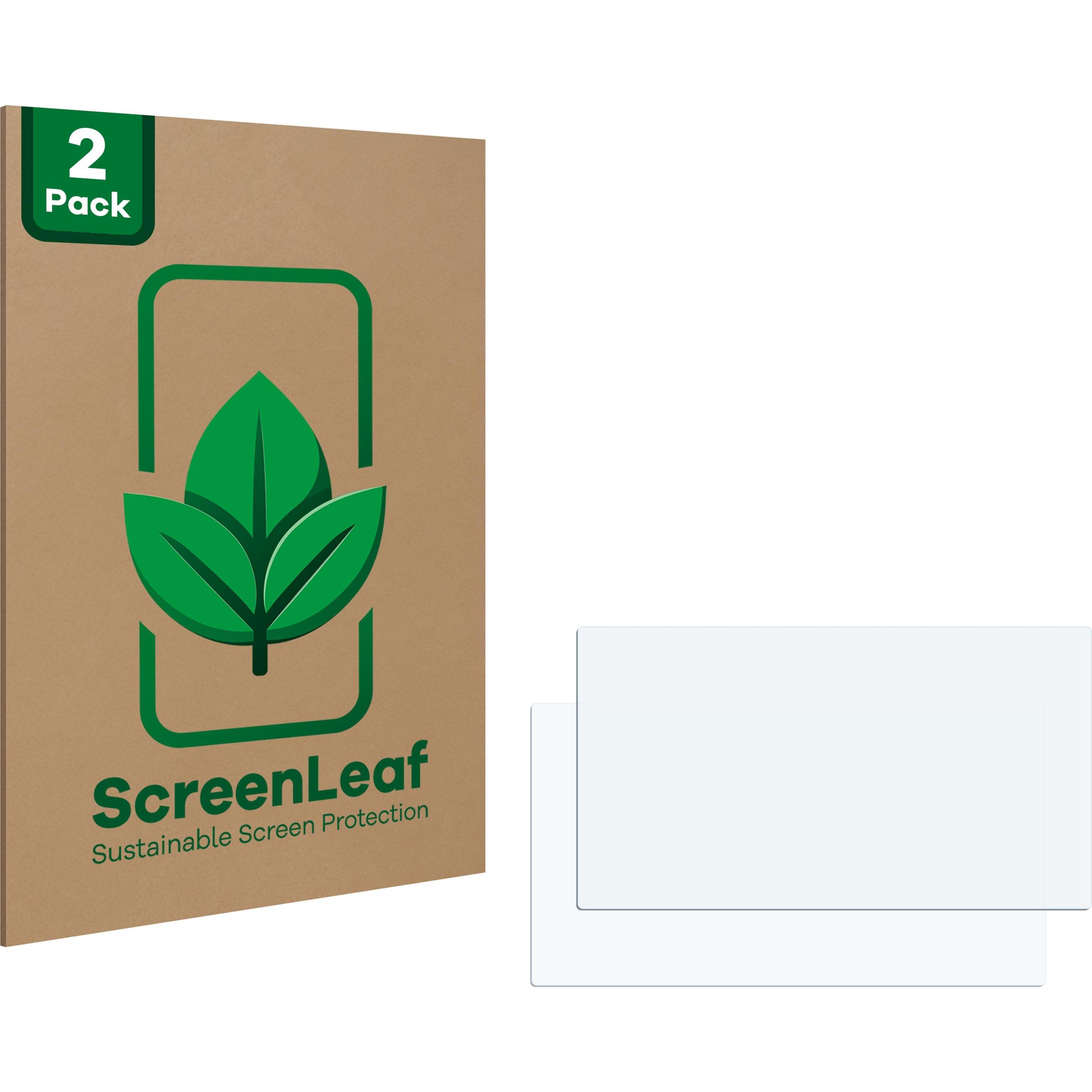 ScreenLeaf Schutzfolie nachhaltiger Displayschutz Displayschutzfolie Folie Klar Transparent, Audio Zubehör, Transparent