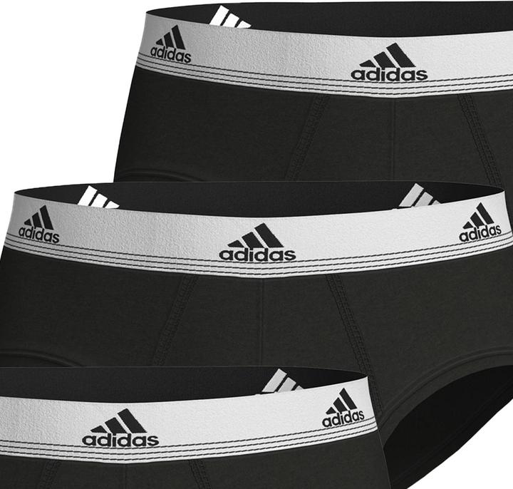 Produktbild Adidas 3er Pack Active Flex Cotton Slip / Unterhose (S, 3er Pack)