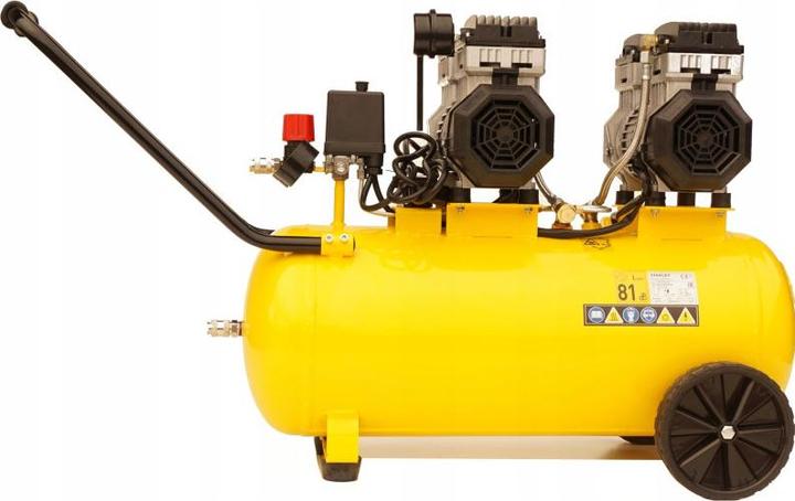 Actual product image Stanley SPRĘŻARKA BEZOLEJOWA WYCISZONA 50L/2,6KM/8BR (50 l)