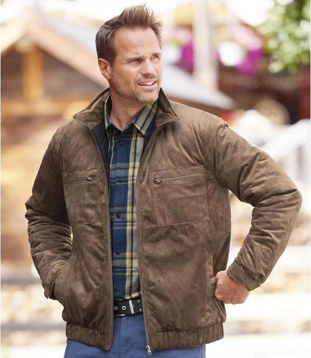 Produktbild Atlas For Men Jacke Durchgehender Reissverschluss (3XL)