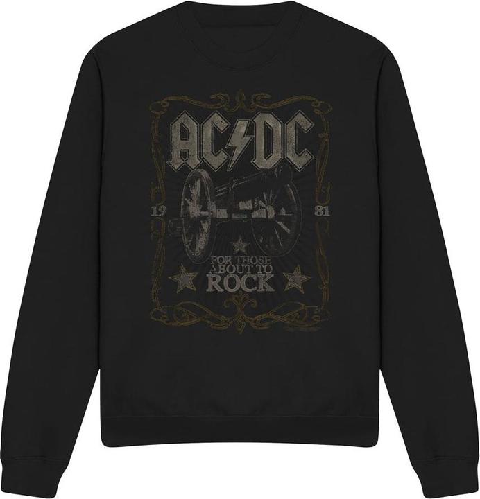 Produktbild AC/DC Rock Label Sweatshirt (L)