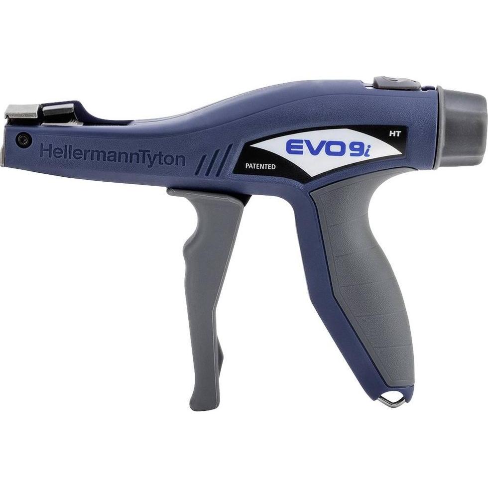 HellermannTyton, Zange, EVO9iHT-MET/PL-BU Kabelbinderzange EVO9i HT Blau-Grau