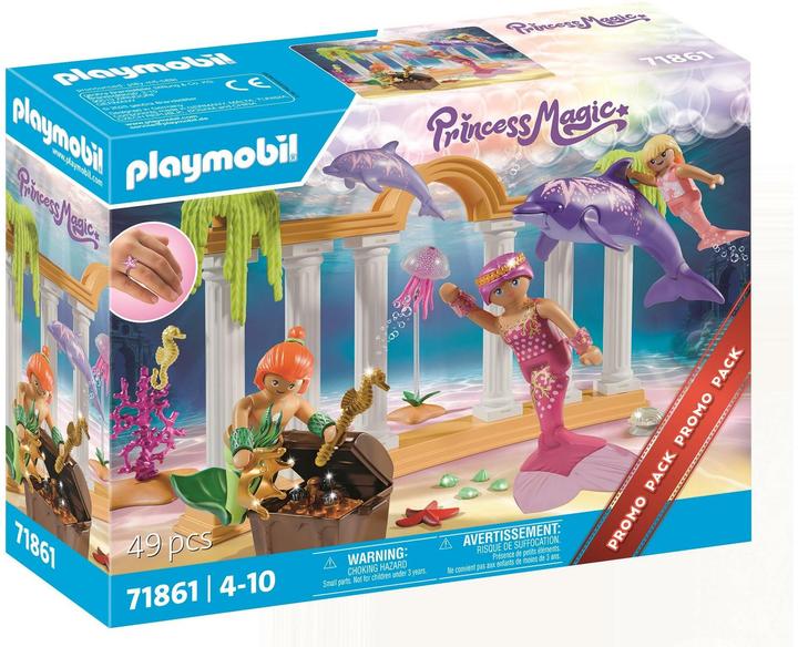 Actual product image Playmobil 71861 Meerjungfrauen-Schatz mit Delfinen