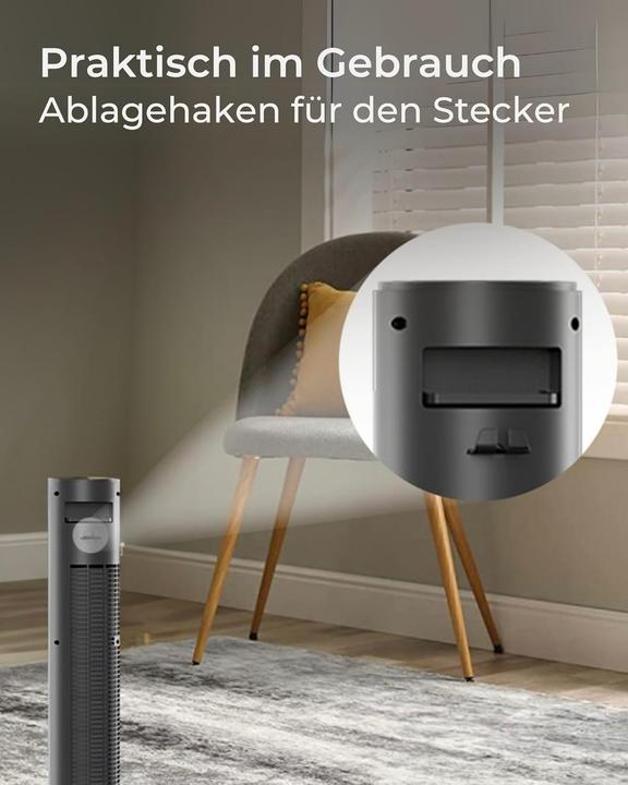Produktbild CoolHome Turmventilator CF2205 mit Fernbedienung