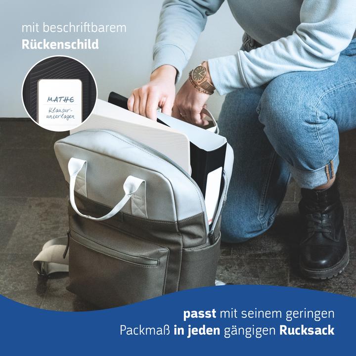 Produktbild Brunnen WAVE Ordner onyx Kunststoff 7,0 cm DIN A4 (A4, 70 mm, 1 Stk.)