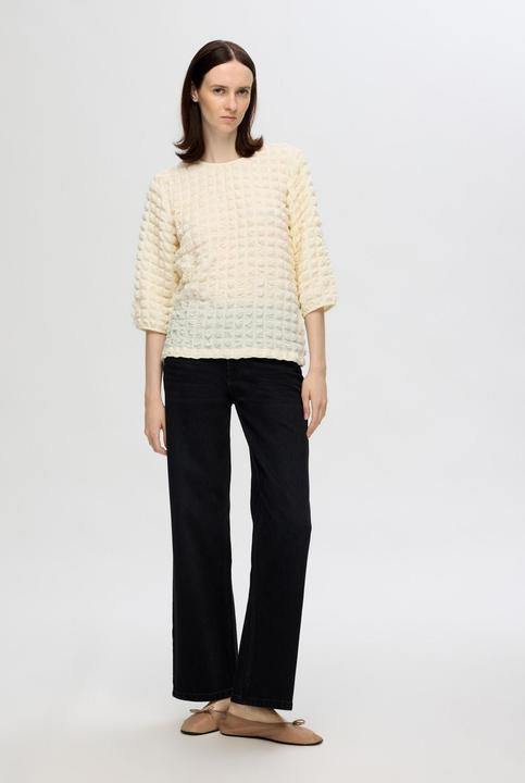 Immagine prodotto Selected Femme Top strutturato con maniche a 3/4 (XXL)
