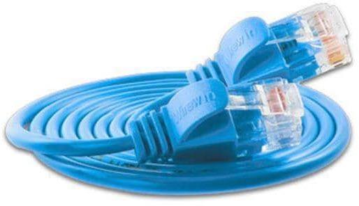 Image du produit Wirewin Câble patch slim : UTP, 1.5m, bleu (U/UTP, CAT6, 1.50 m)