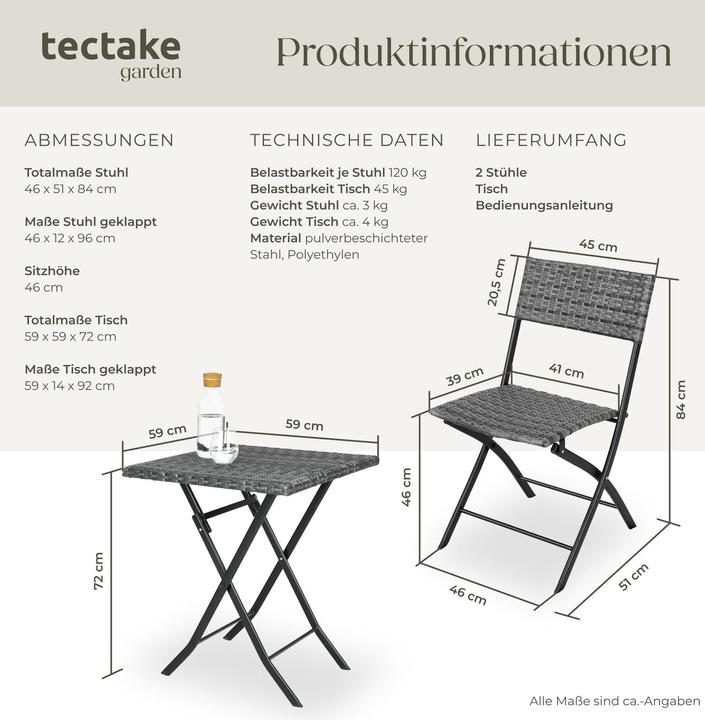 Image du produit tectake Trevi (59 cm)