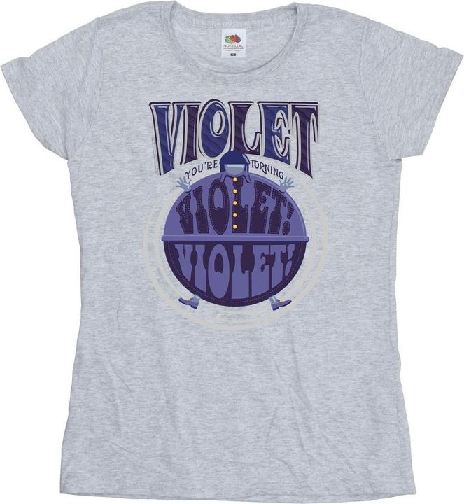 Produktbild Willy Wonka & the Chocolate Factory Violet Turning Violet TShirt (M)