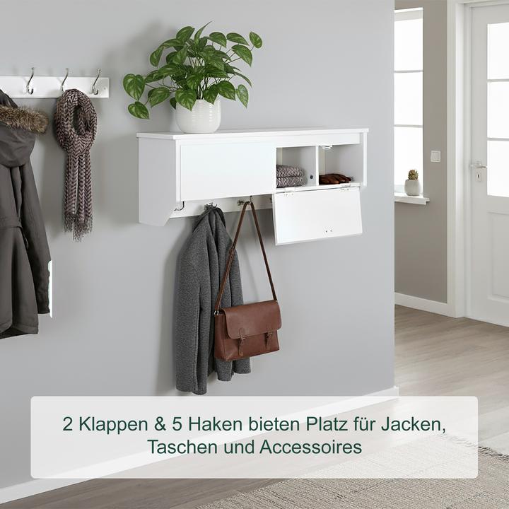 Actual product image Relaxdays Wandgarderobe