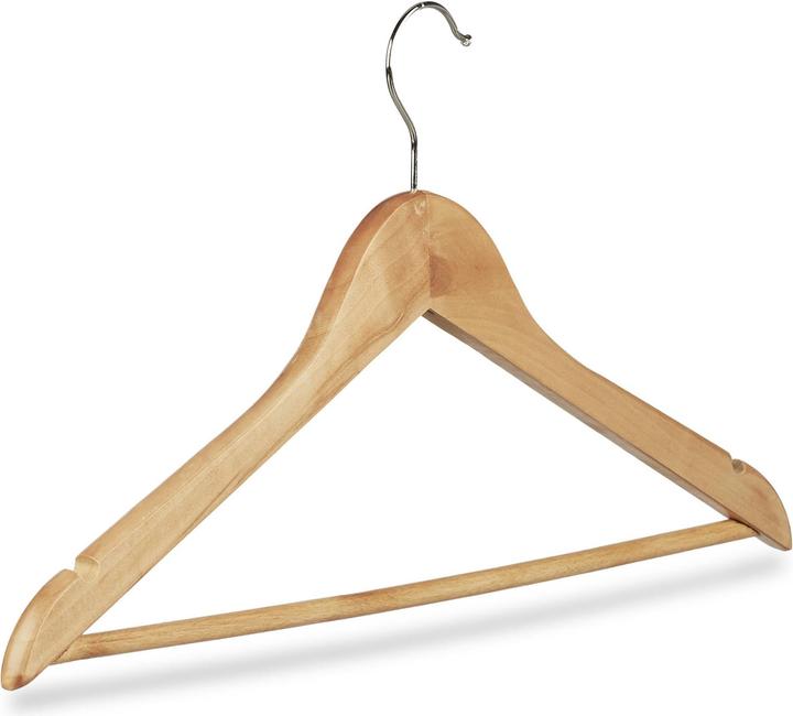 Actual product image Relaxdays Coat Hanger Set (1x)