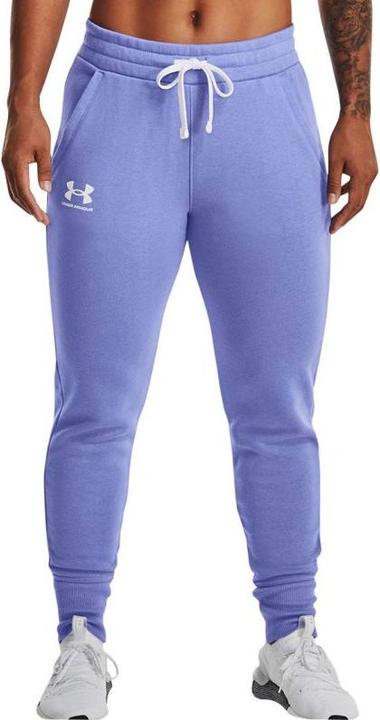 Actual product image Under Armour Ladies Rival Fleece Pants Purple 1356416 495 (XL) (XL)