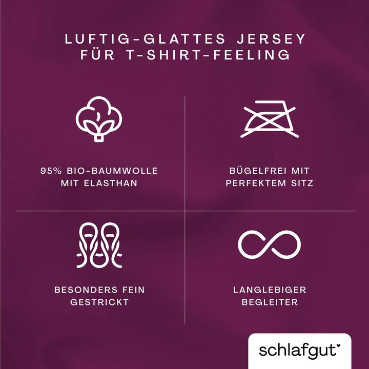 Produktbild schlafgut Knitted Jersey (Duvetbezug, 200 x 200 cm)