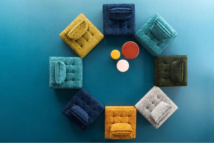 Produktbild Kare Design Sofa Element Portofino Hellblau