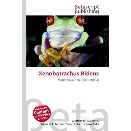 Xenobatrachus Bidens, Fachbücher