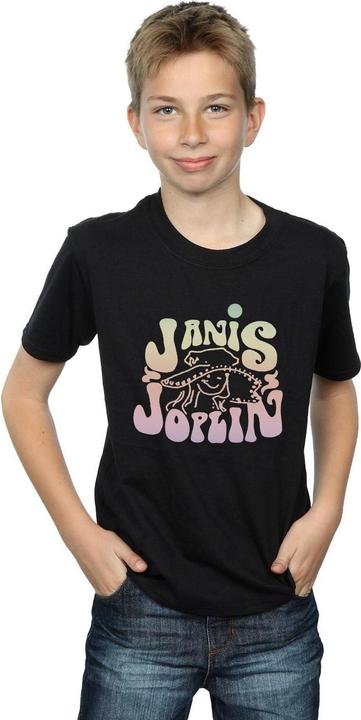 Produktbild Janis Joplin Pastel Logo TShirt Jungen (152, 158)