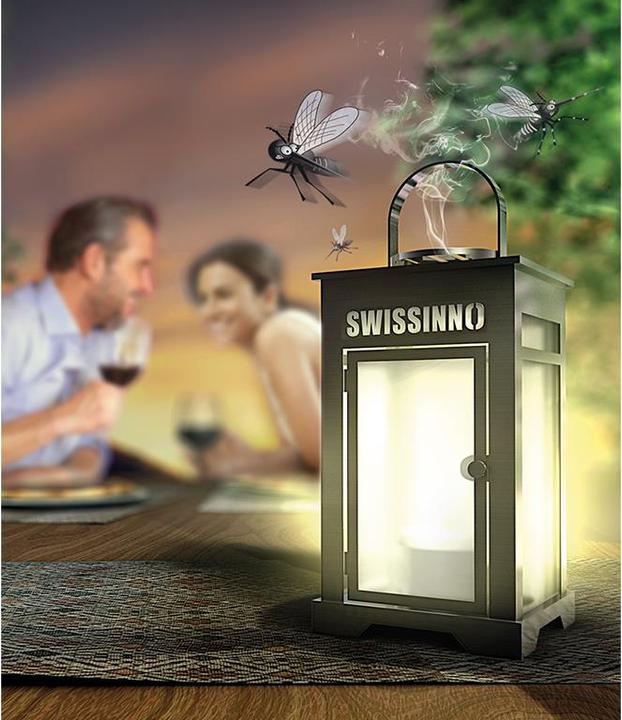 Produktbild Swissinno Mücken Stop Laterne-Set 4h