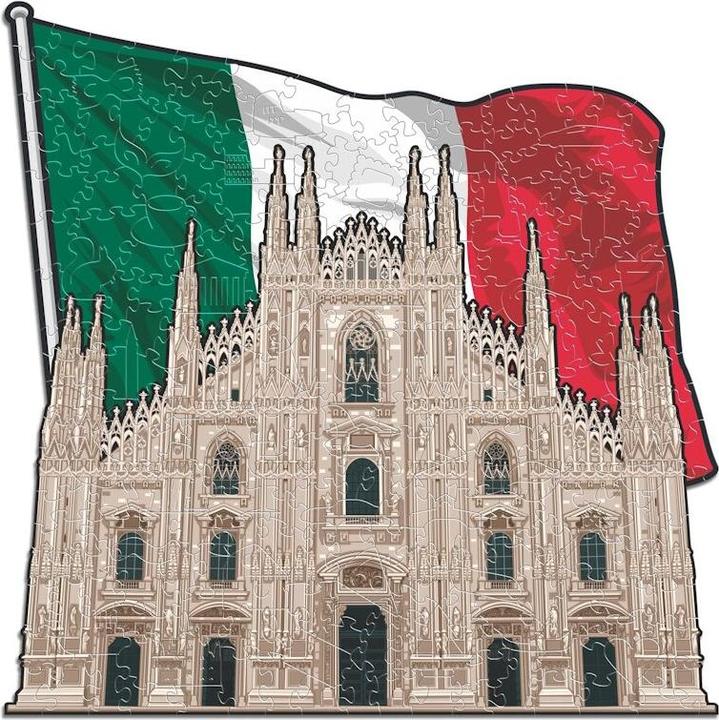 Produktbild Iconic Mailänder Dom - Monument Holz Puzzle Grösse S (150 Teile) (150 Teile)