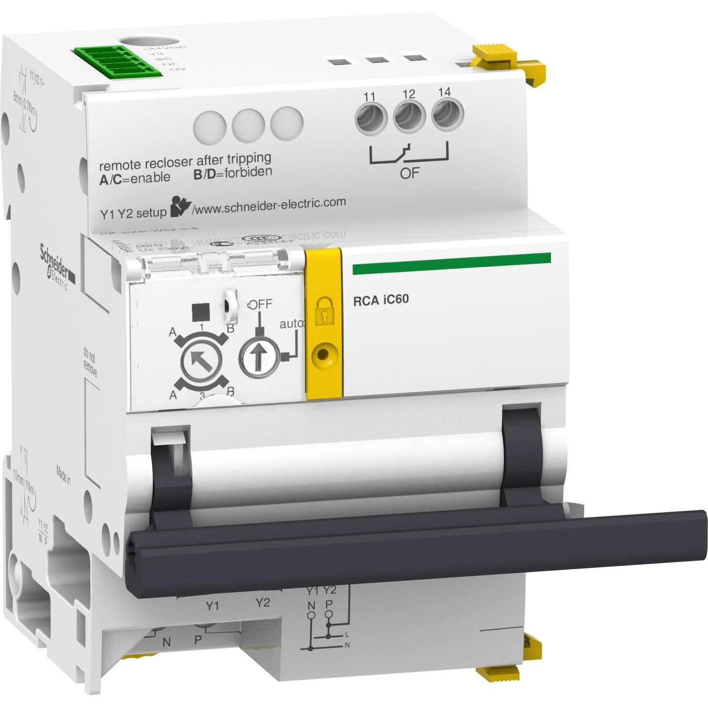 Thumbnail - Schneider Electric, Verteilerschrank Zubehör, Rca Ti24 Remote Control Auxiliary For Ic
