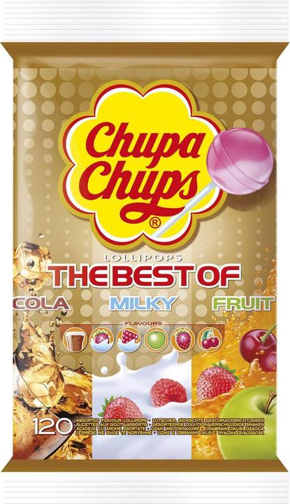 Actual product image Chupa Chups Lollipop Fruit (1440 g, 120 pcs.)