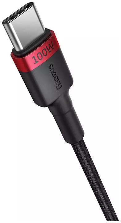 Actual product image Baseus USB C - USB C (2 m, USB 2.0, 100 W)