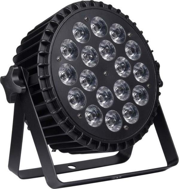 Produktbild No Name LIGHT4ME ALU QUAD PAR 18x6W RGBW Bühnenscheinwerfer (6 W, LED)