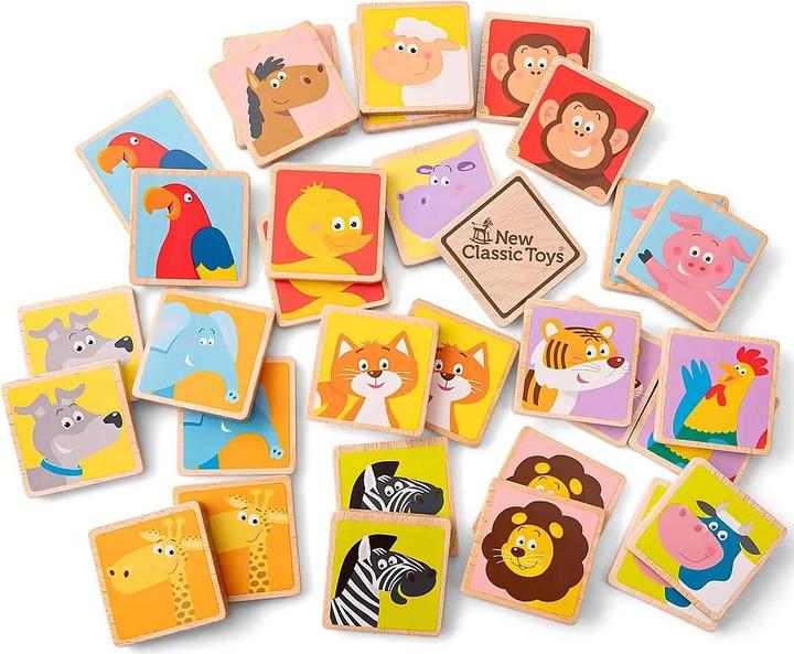 Produktbild New Classic Toys Memory Spiel - Tiere