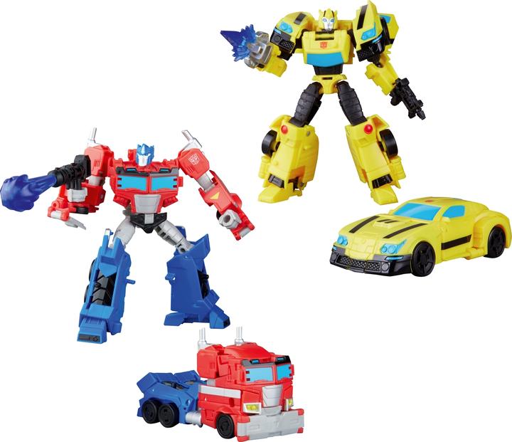 Actual product image Transformers Core Prime Changers sort.