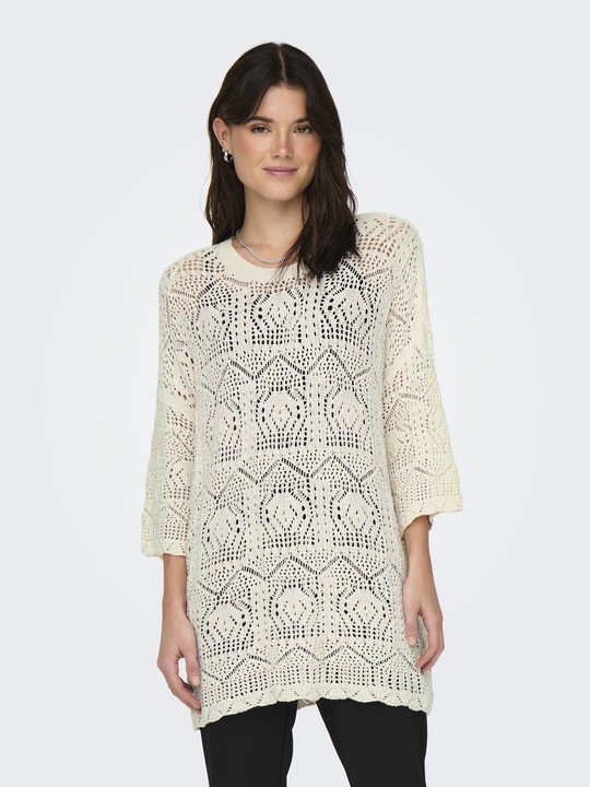 Actual product image Only American fit round neck drop shoulder jumper knitted jumper (S)