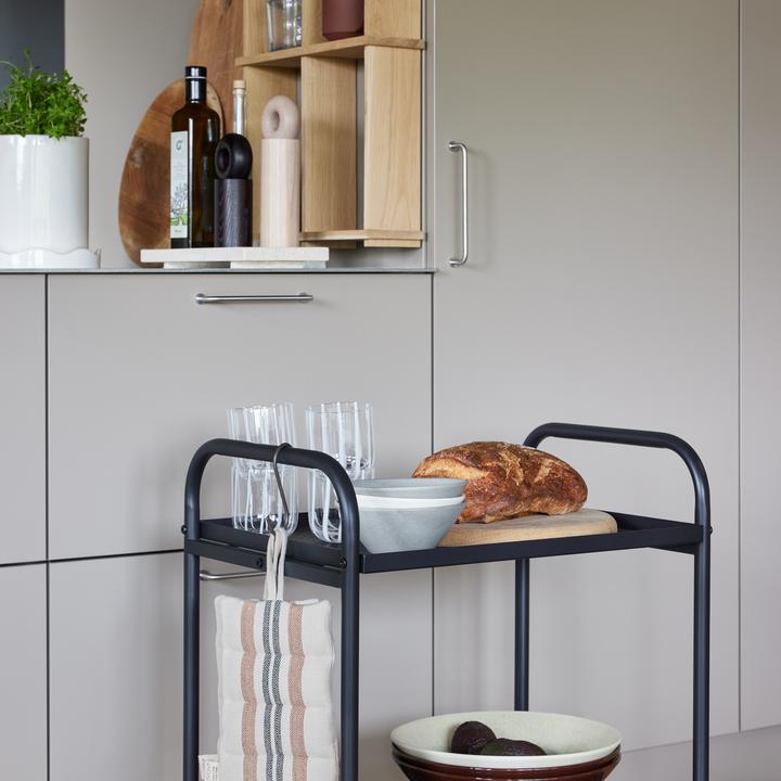 Image du produit OYOY Living Moulin à poivre Hoop 16.5 cm, marron foncé (Poivre)