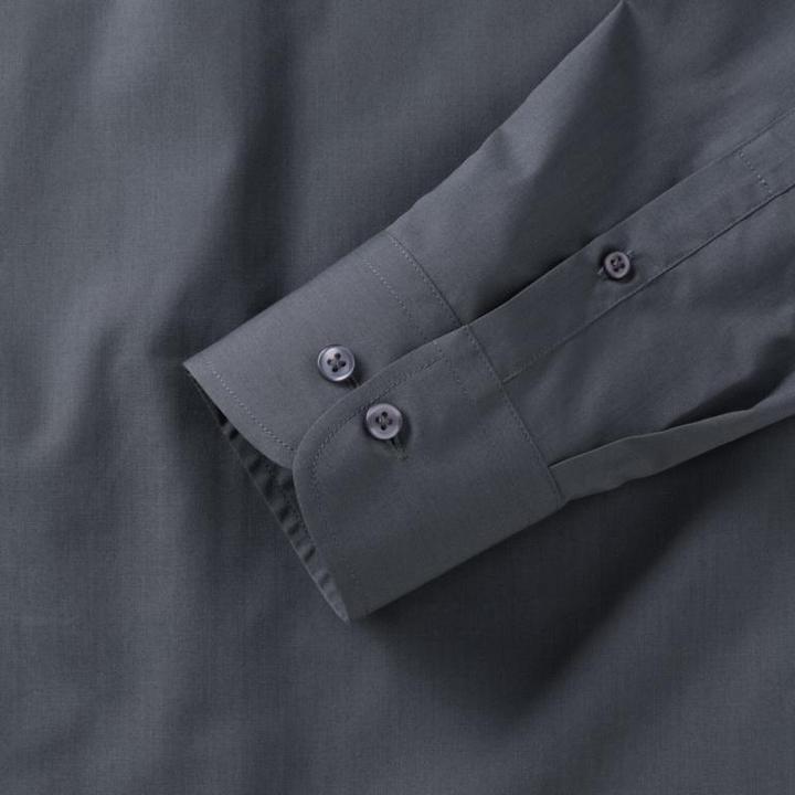 Immagine prodotto Russell - Camicia Manica Lunga Taglio Stretto in Popeline - Uomo (S)