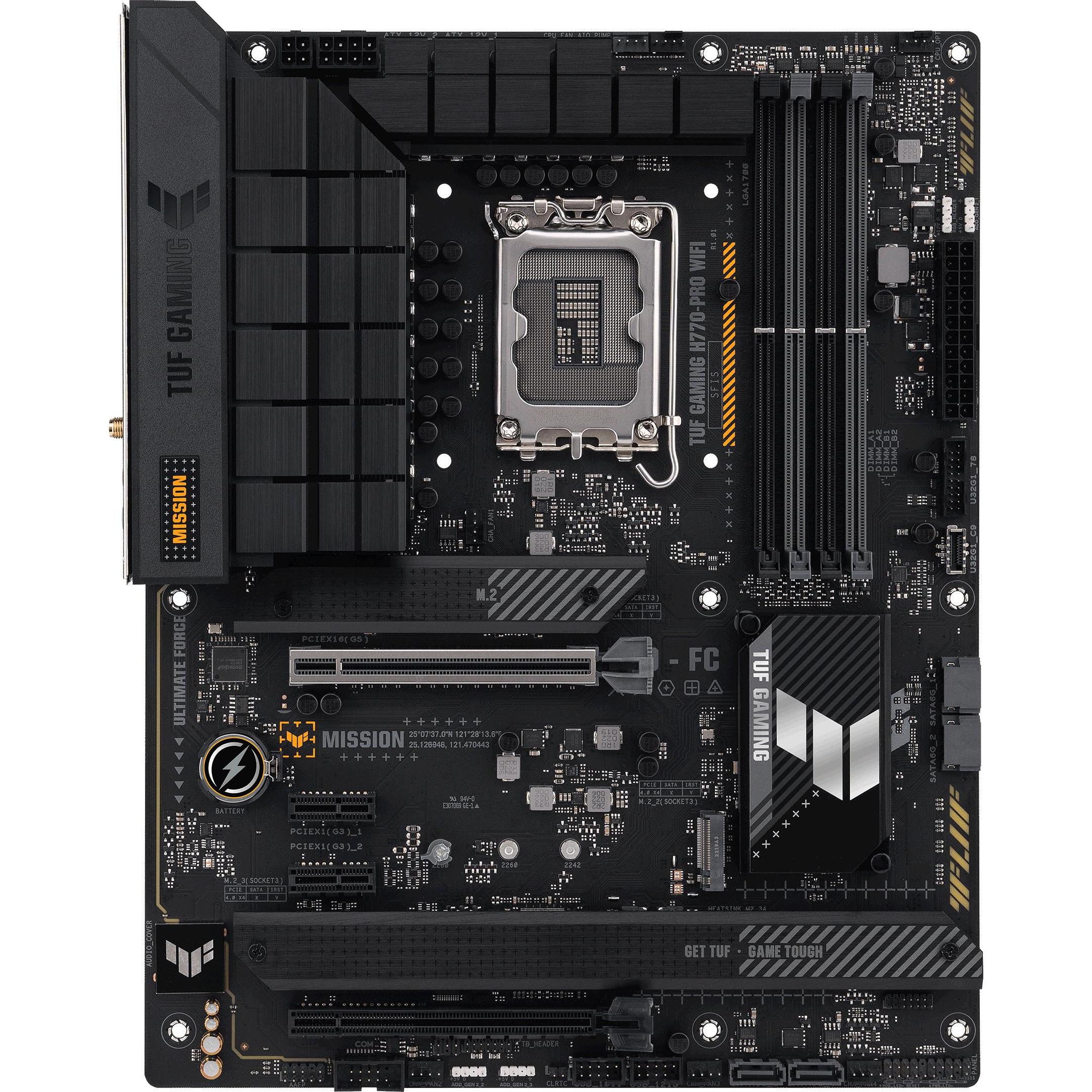 ASUS TUF GAMING H770-PRO WIFI (LGA 1700, Intel H770, ATX), Mainboard