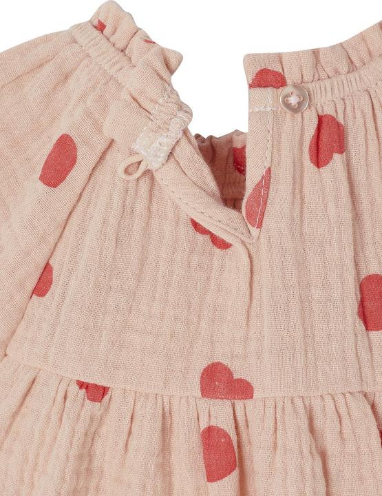 Produktbild Vertbaudet Baby Musselin-Kleid mit Herzen (98)