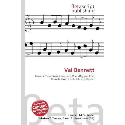 Val Bennett, Fachbücher von Lambert M. Surhone, Miriam T. Timpledon, Susan F. Marseken