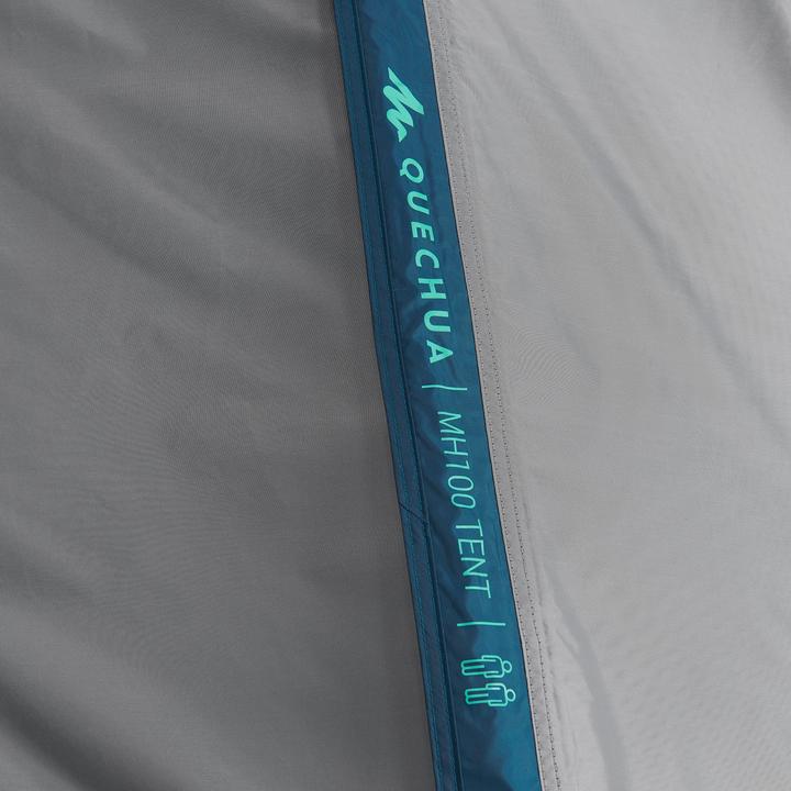 Actual product image Quechua MH100 (Dome tent, 2.60 kg, 2 persons)