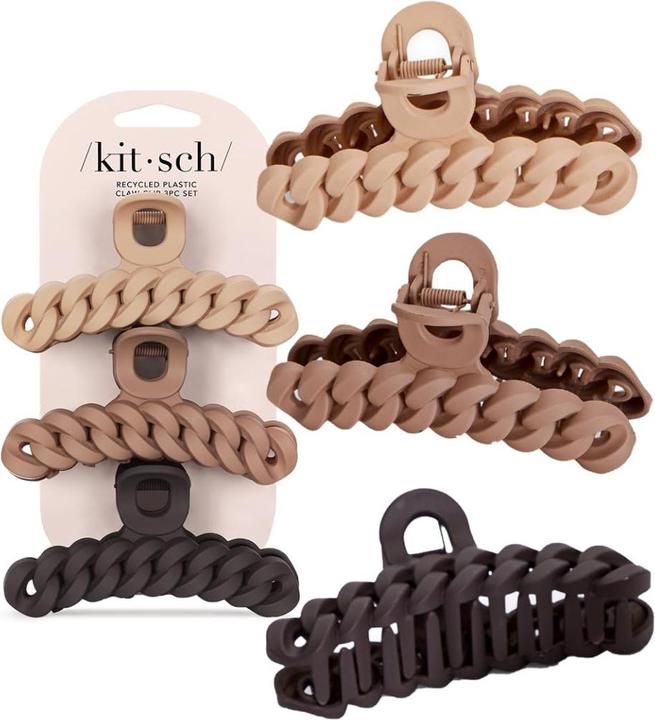Image du produit Kitsch Jeu de pinces à chaîne (3 pcs)