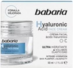 Actual product image Babaria Hyaluronic Acid (50 ml, 24h cream, Up to SPF 10)