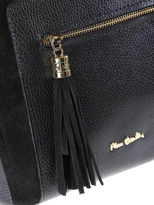 Actual product image Pierre Cardin Damen Handtasche Made In Italy - Modell Silvana Pro - 100% Leder - 40.0 X 26.0 X 17.0 Cm