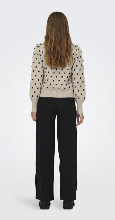 Produktbild JdY JDYSIGRID LIFE L/S ONECK PUFFDOT PUL KNT Strickpullover (XL)
