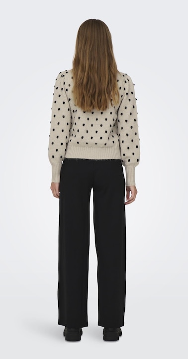 Actual product image JdY JDYSIGRID LIFE L/S ONECK PUFFDOT PUL KNT Knitted jumper (XL)