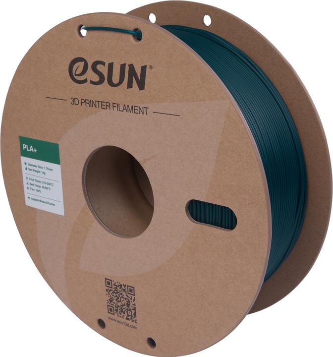 Produktbild eSUN PLA+ 1.75mm Grün 1Kg (PLA+, 1000 g)