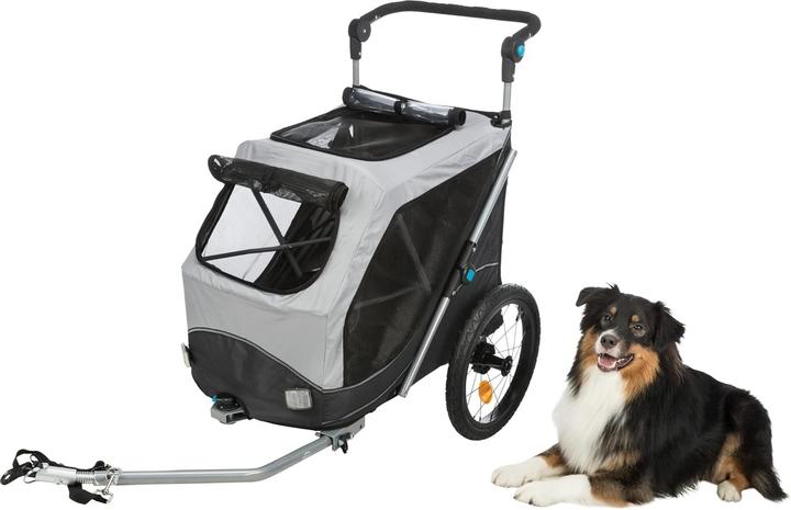 Image du produit Trixie Fahrrad-Anhänger (Chien, Pliable)