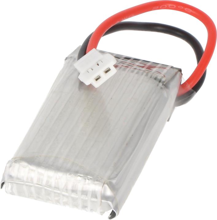 Actual product image AccuCell Li-Polymer-Akku 390mAh 3.7V für Modellbau, Abmessungen 39x22x7mm (3.70 V, 390 mAh)