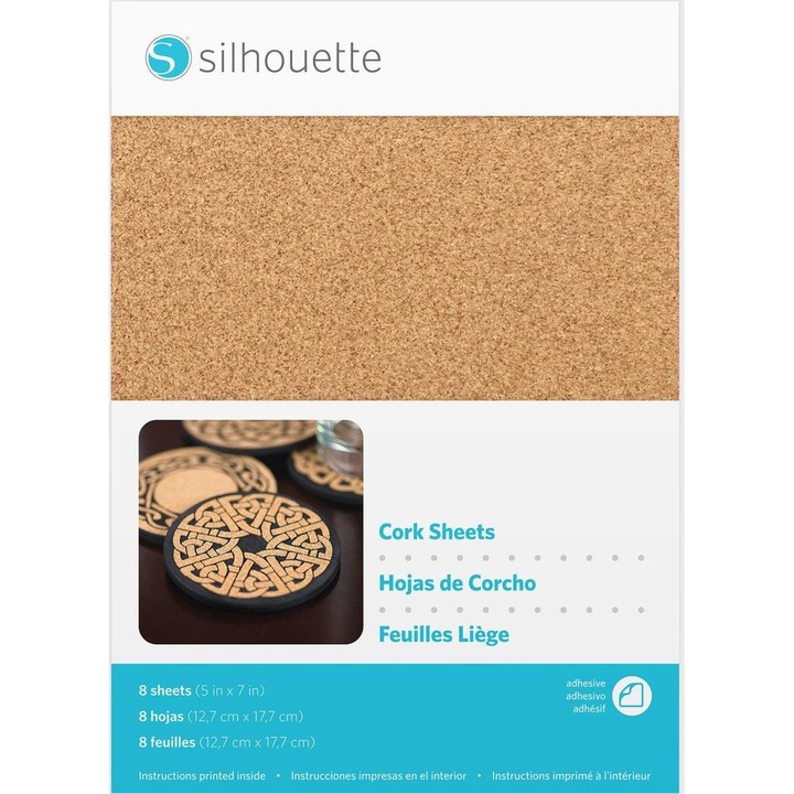 Actual product image Silhouette Cork paper