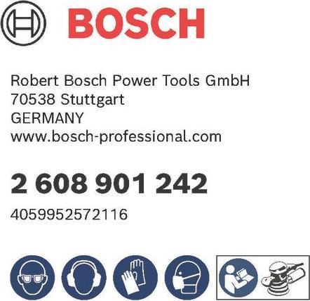 Image du produit Bosch Professional Zubehör EXPERT N880 Disque en non-tissé pour ponceuse excentrique, 125 mm, SiC moyen (120)