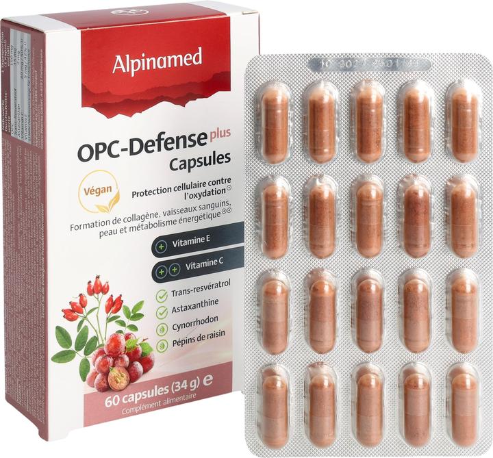 Immagine prodotto Alpinamed OPC Defence Plus Capsule 60 (60 Pezzo/i, Pillole, 67 g)