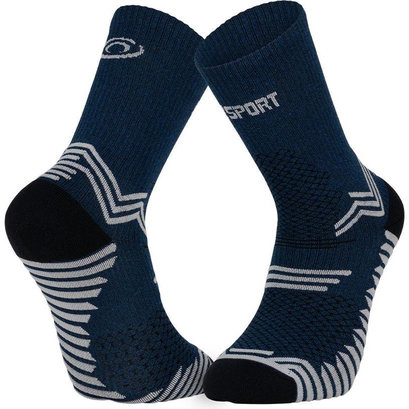 BV Sport, Damen, Sportsocken, socken trail ultra + (36, 38), Blau