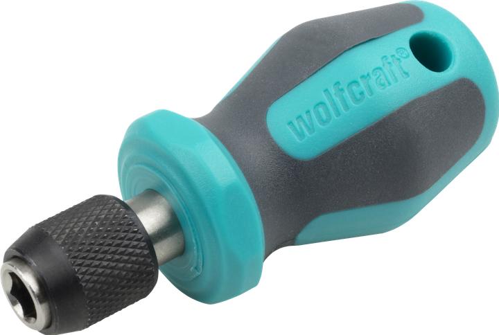 Actual product image wolfcraft 1 Hand-held screwdriver with bit attachment 76mm