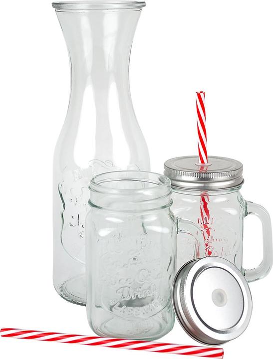 Actual product image alpina Drinking jars 420ml w karaf 1L (1 l)